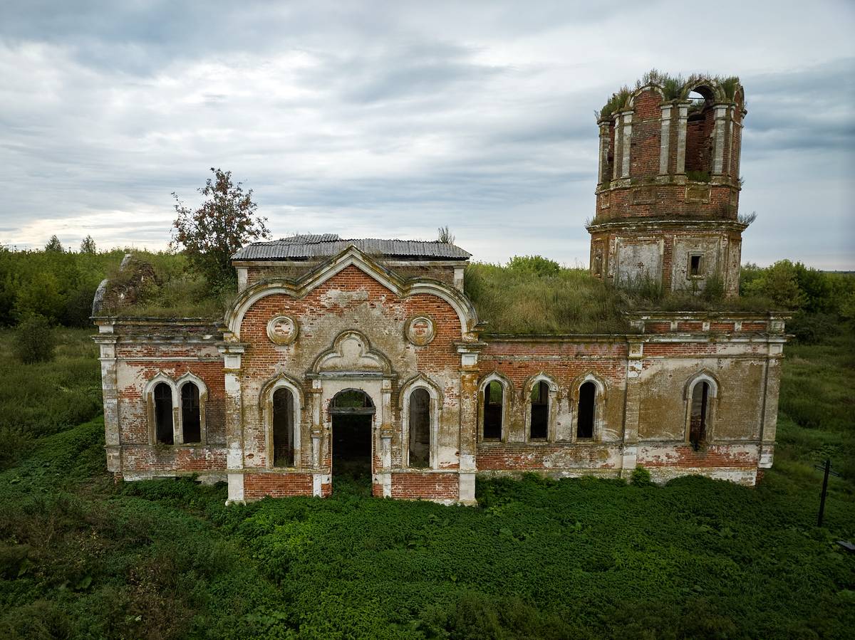 фасады. Церковь Николая Чудотворца, Гремячево (Чучковский район, Рязанская область)