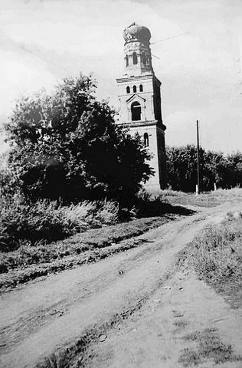 Колокольня церкви Вознесения Господня, Нижнее Мальцево (Сасовский район и г. Сасово, Рязанская область). архивная фотография