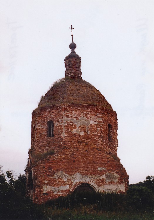 Церковь Казанской иконы Божией Матери, Тростяное (Шацкий район, Рязанская область). общий вид в ландшафте
