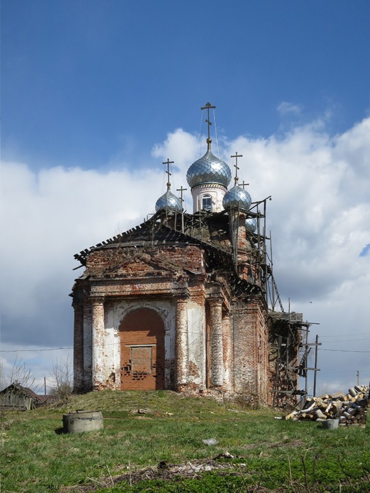 Церковь Рождества Христова, Арефино (Рыбинский район, Ярославская область). фасады