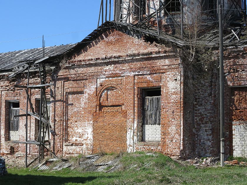 Церковь Рождества Христова, Арефино (Рыбинский район, Ярославская область). фасады