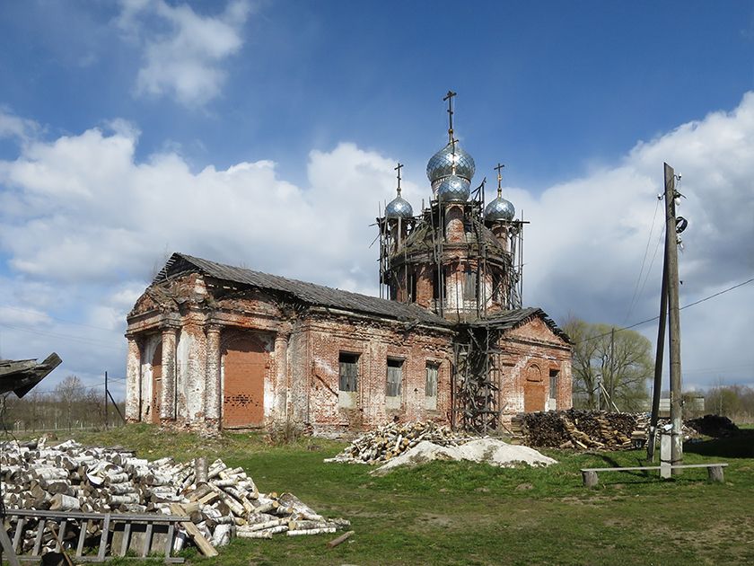 Церковь Рождества Христова, Арефино (Рыбинский район, Ярославская область). фасады
