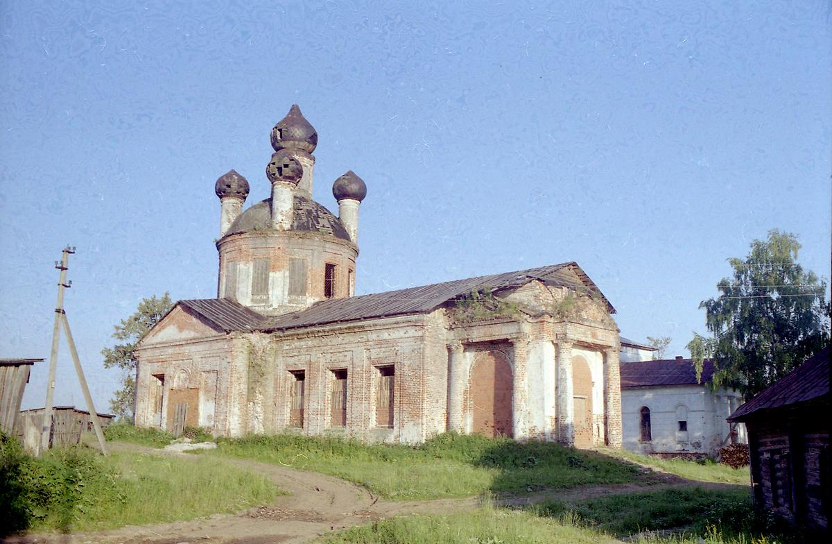 документальные фотографии. Церковь Рождества Христова, Арефино (Рыбинский район, Ярославская область)