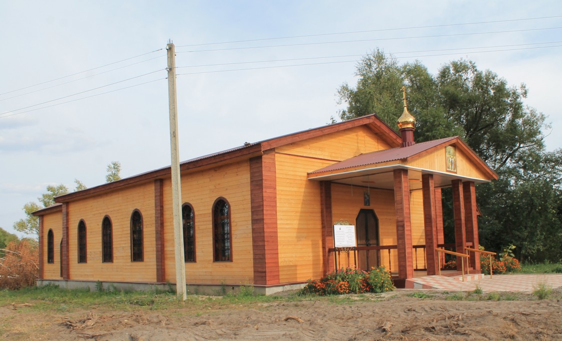 Церковь Вознесения Господня, Сановка (Шиловский район, Рязанская область). фасады, Освящена 14.07.2018, после восстановления