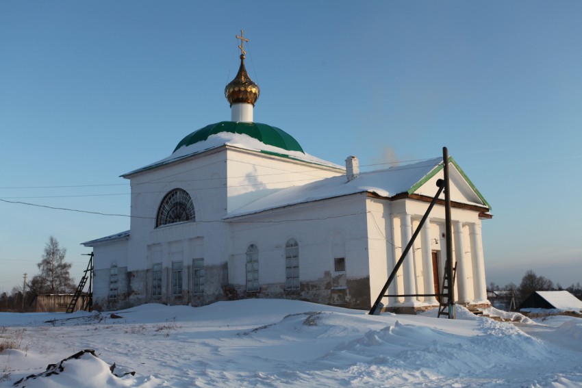 Арефино. Церковь Илии Пророка. фасады