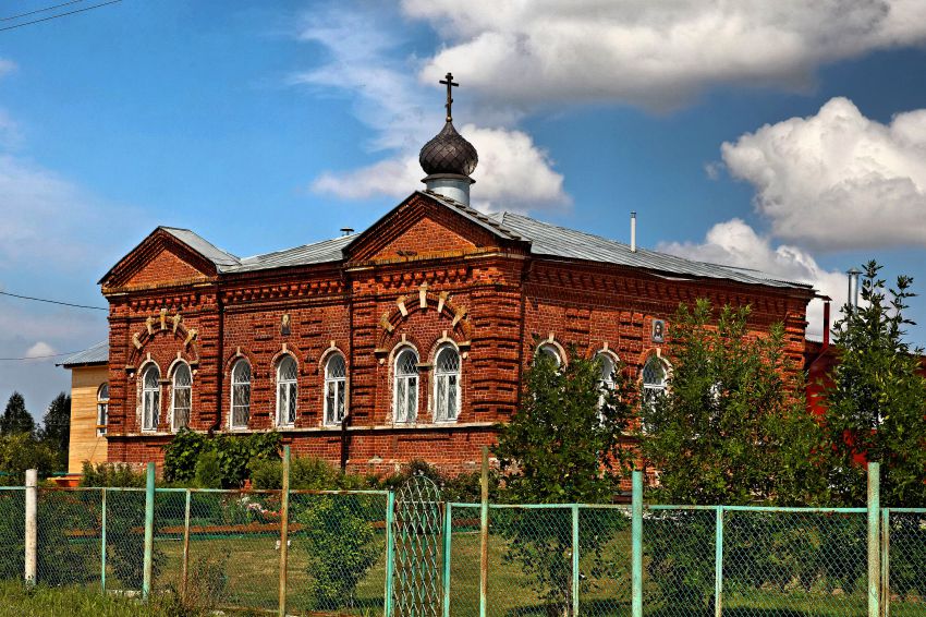 Покровский женский монастырь. Церковь Покрова Пресвятой Богородицы, Шаморга (Шацкий район, Рязанская область). фасады