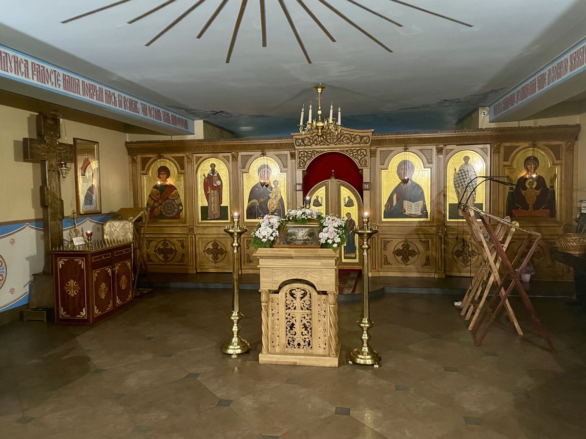 Церковь Новомучеников и исповедников Орехово-Зуевских, Орехово-Зуево (Орехово-Зуевский городской округ, Московская область). интерьер и убранство