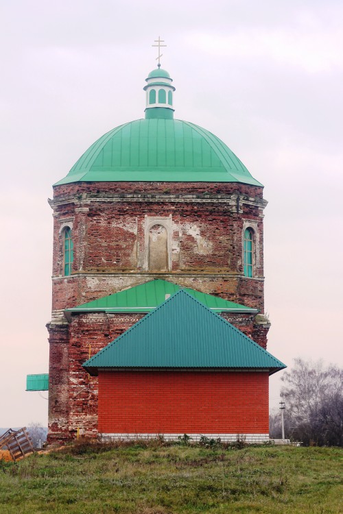 Церковь Троицы Живоначальной, Троицкое (Лев-Толстовский район, Липецкая область). фасады