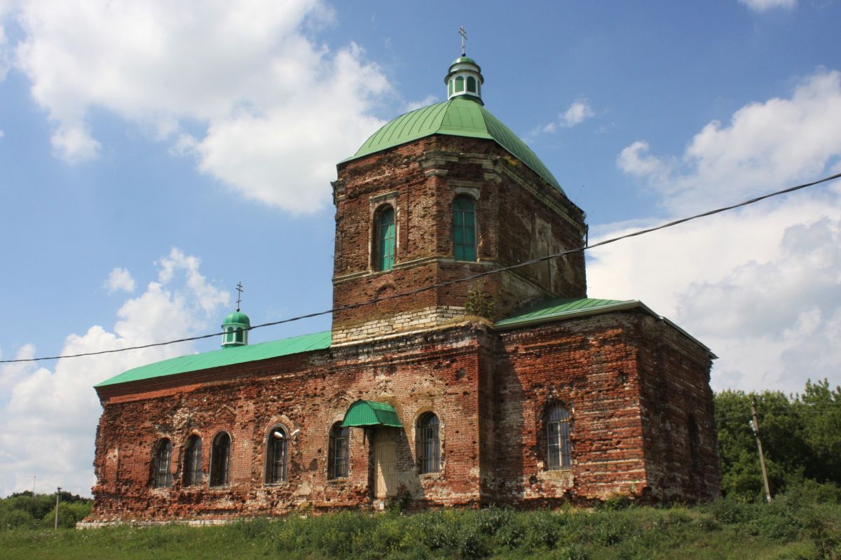 Церковь Троицы Живоначальной, Троицкое (Лев-Толстовский район, Липецкая область). фасады