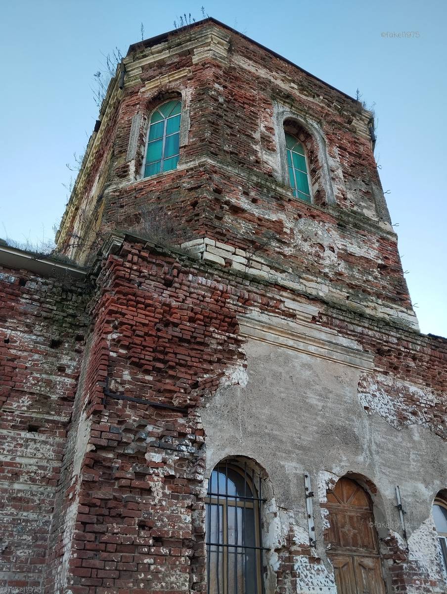 архитектурные детали. Церковь Троицы Живоначальной, Троицкое (Лев-Толстовский район, Липецкая область)