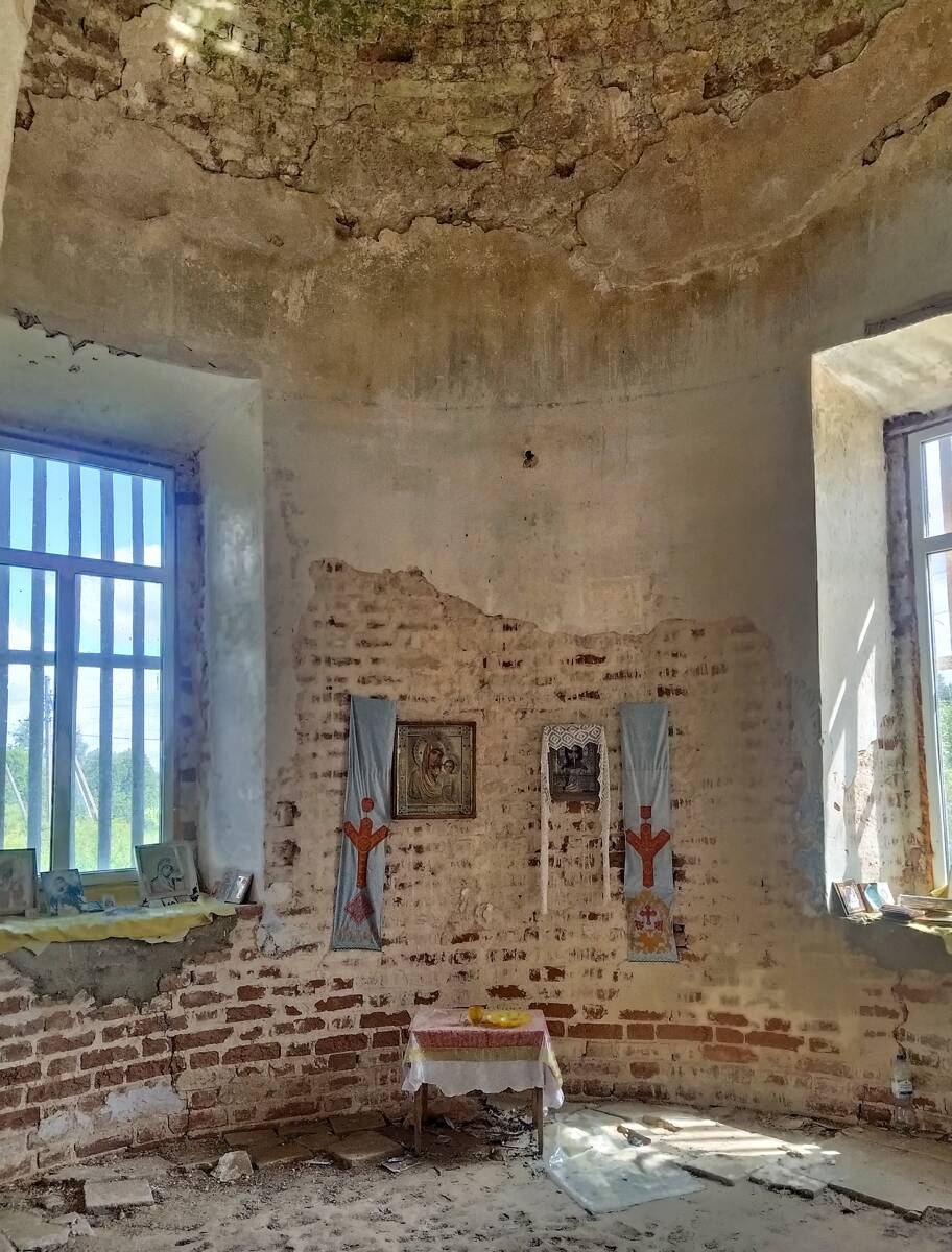 Церковь Сретения Господня, Нивны (Арсеньевский район и пос. Славный, Тульская область). интерьер и убранство