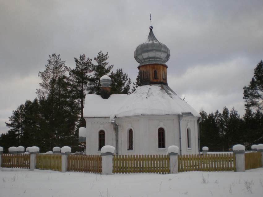 Куженкино, станция. Часовня Серафима Саровского. фасады