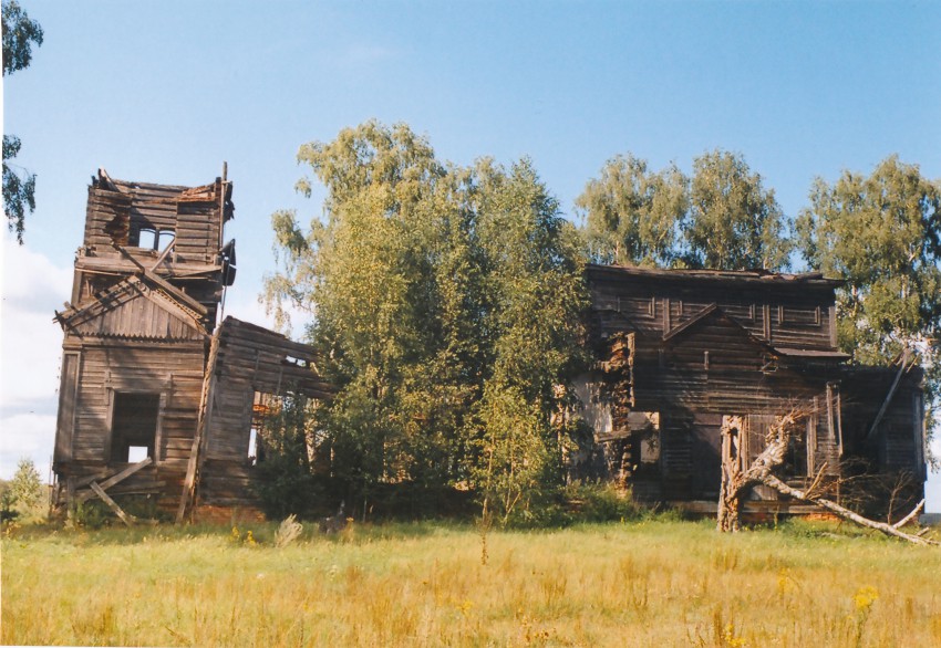 Подлясово. Церковь Троицы Животворящей. фасады