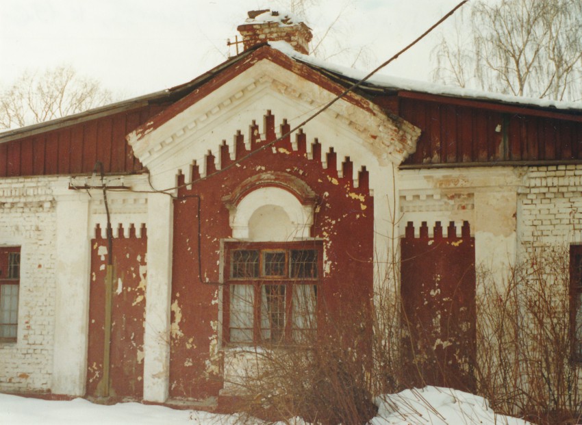 Рязань. Неизвестная часовня при областной клинической психиатрической больнице. общий вид в ландшафте