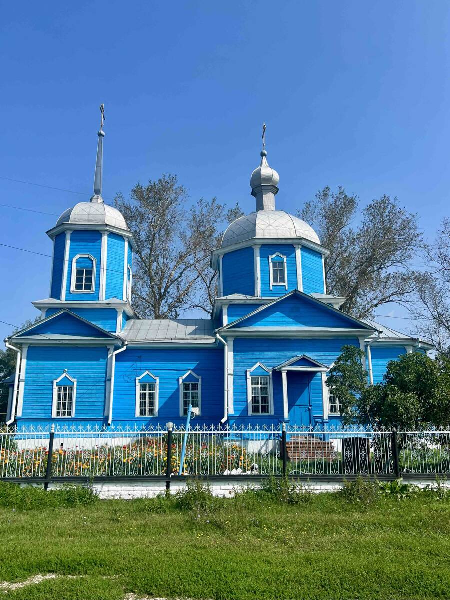 Церковь Покрова Пресвятой Богородицы, Поим (Белинский район, Пензенская область). фасады
