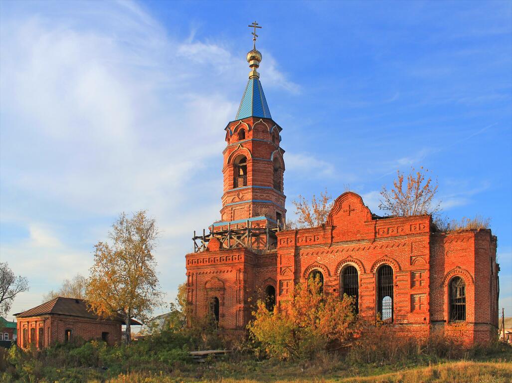 Церковь Успения Пресвятой Богородицы, Поим (Белинский район, Пензенская область). фасады