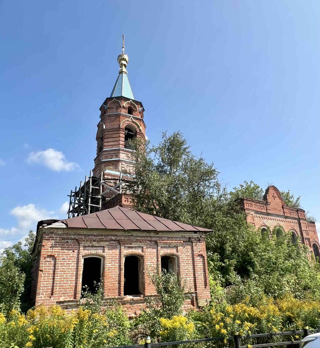 Церковь Успения Пресвятой Богородицы, Поим (Белинский район, Пензенская область). фасады