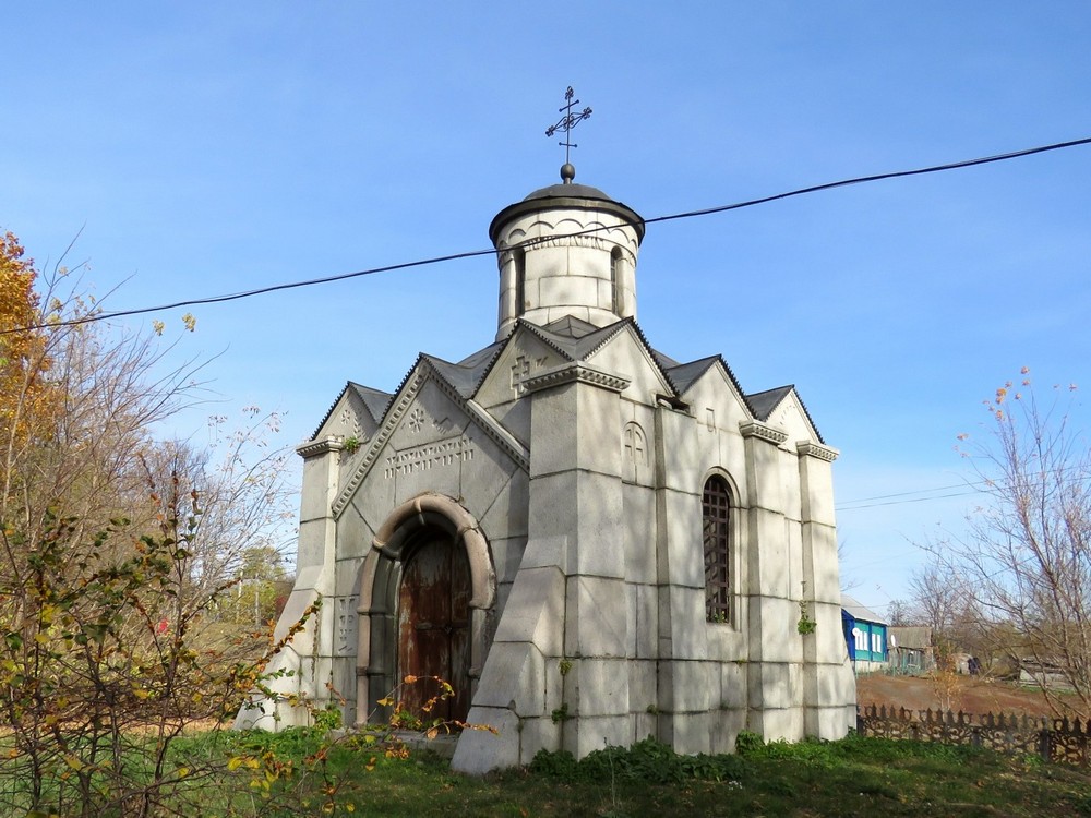 Часовня-усыпальница Шибаевых, Аргамаково (Белинский район, Пензенская область). фасады