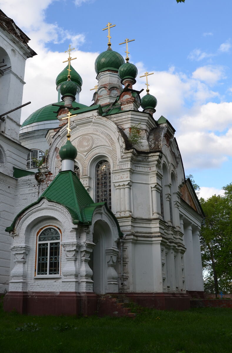Часовня-усыпальница Веригиных, Ершово (Белинский район, Пензенская область). фасады