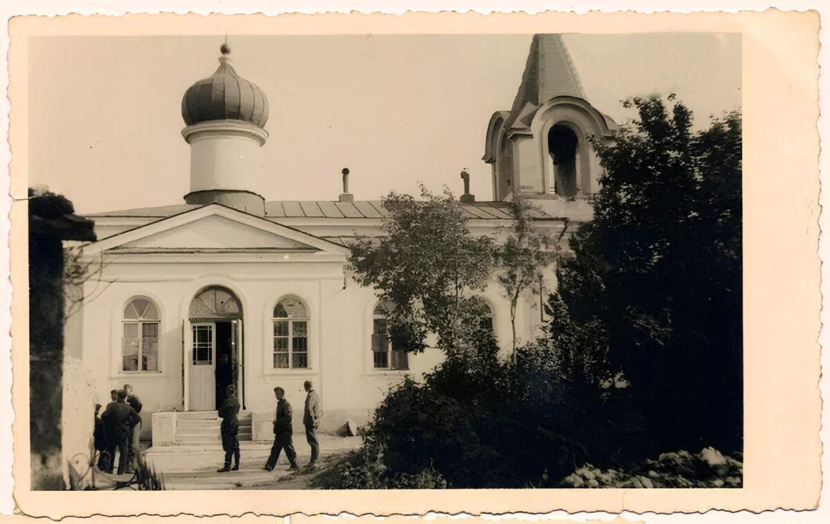 Церковь Всех Святых, Симферополь (Симферополь, город, Республика Крым). архивная фотография, Северный фасад. Фото 1942 г. с аукциона e-bay.de
