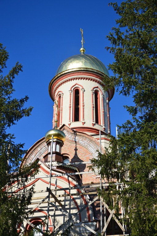 Церковь Серафима Саровского, Голицыно (Одинцовский городской округ и ЗАТО Власиха, Краснознаменск, Московская область). документальные фотографии