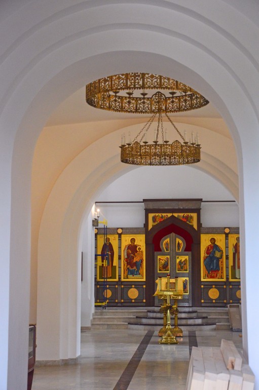 Голицыно. Церковь Серафима Саровского. интерьер и убранство