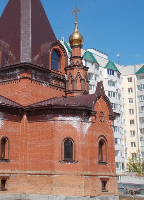 Церковь Сергия Радонежского в Юбилейном, Саратов (Саратов, город, Саратовская область). архитектурные детали, Новый храм