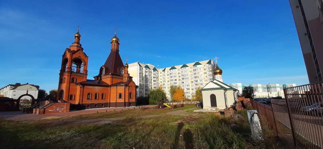 Саратов. Церковь Сергия Радонежского в Юбилейном. фасады