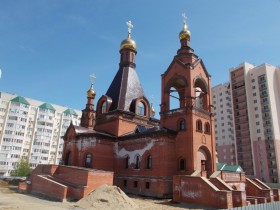 Саратов. Церковь Сергия Радонежского в Юбилейном