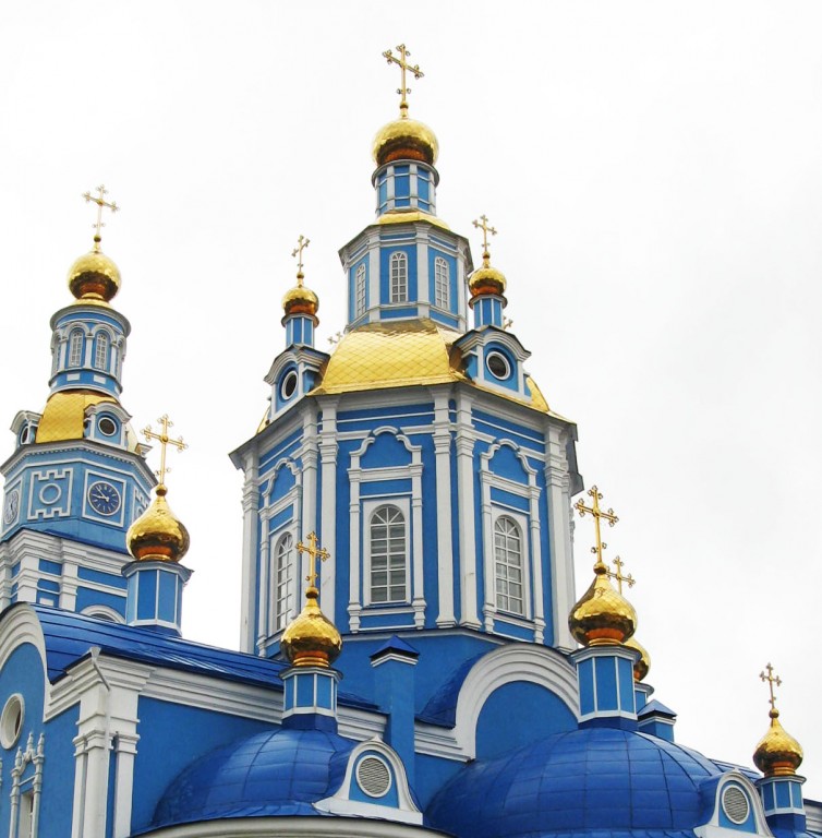 Кафедральный собор Вознесения Господня (новый), Ульяновск (Ульяновск, город, Ульяновская область). архитектурные детали, Купола, купола.....