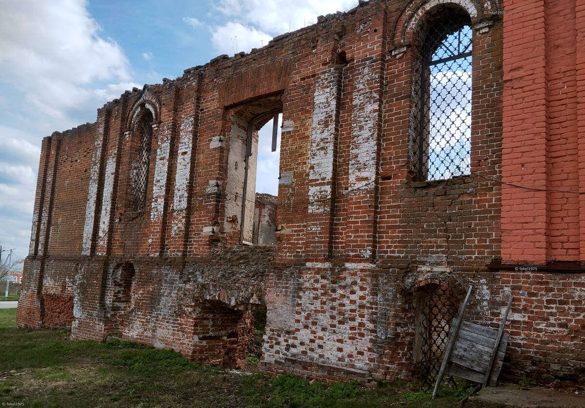 Церковь Троицы Живоначальной, Демкино (Чаплыгинский район, Липецкая область). архитектурные детали