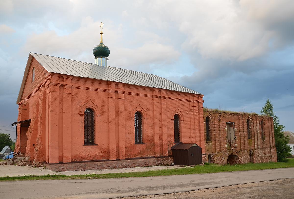 фасады. Церковь Троицы Живоначальной, Демкино (Чаплыгинский район, Липецкая область)
