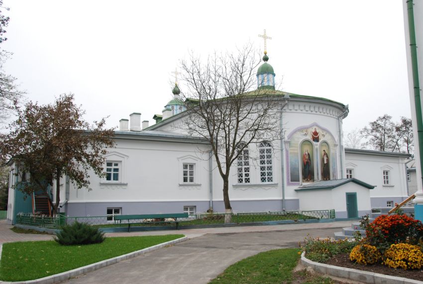 Бакаевка. Покровский Красногорский женский монастырь. Церковь Покрова Пресвятой Богородицы. фасады