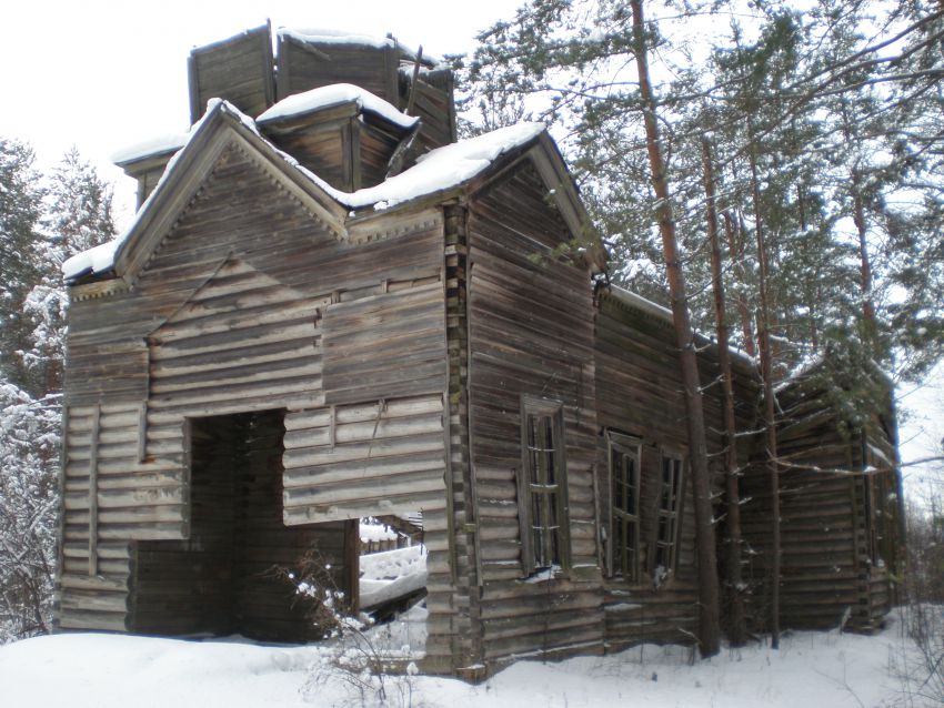 Любитово. Церковь Владимирской иконы Божией Матери. фасады