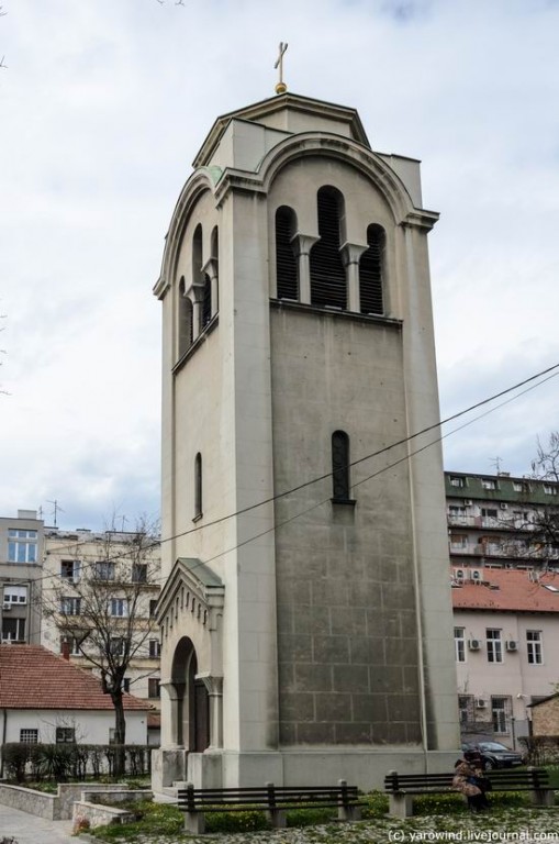 Белград. Церковь Вознесения Господня. фасады