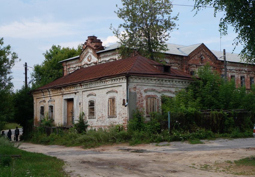 Городец. Церковь Успения Пресвятой Богородицы. общий вид в ландшафте