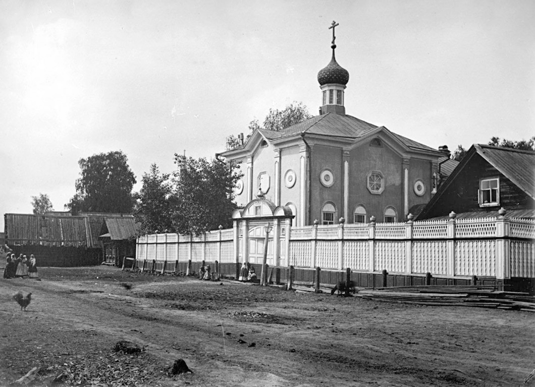 Городец. Церковь Успения Пресвятой Богородицы. архивная фотография, Каменное здание Городецкой старообрядческой часовни Успения Божией Матери. Автор:Дмитриев Максим Петрович