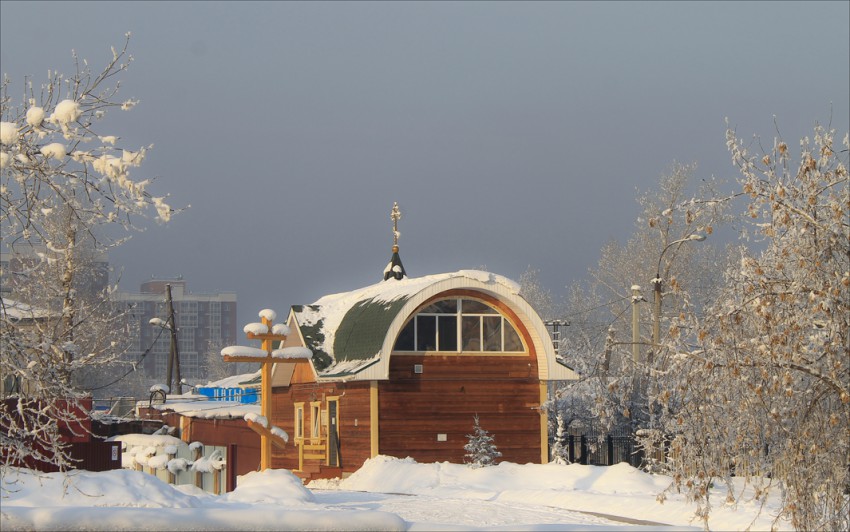 Иркутск. Церковь Петра и Павла (временная). дополнительная информация