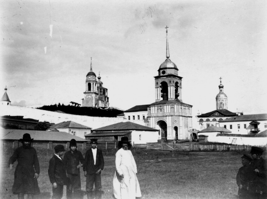 Норовка. Нижнеломовский Казанско-Богородицкий мужской монастырь. архивная фотография, 1900—1917 год.фото с https://pastvu.com/p/432507