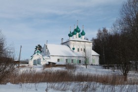 Бор (Борголышкино). Церковь Николая Чудотворца