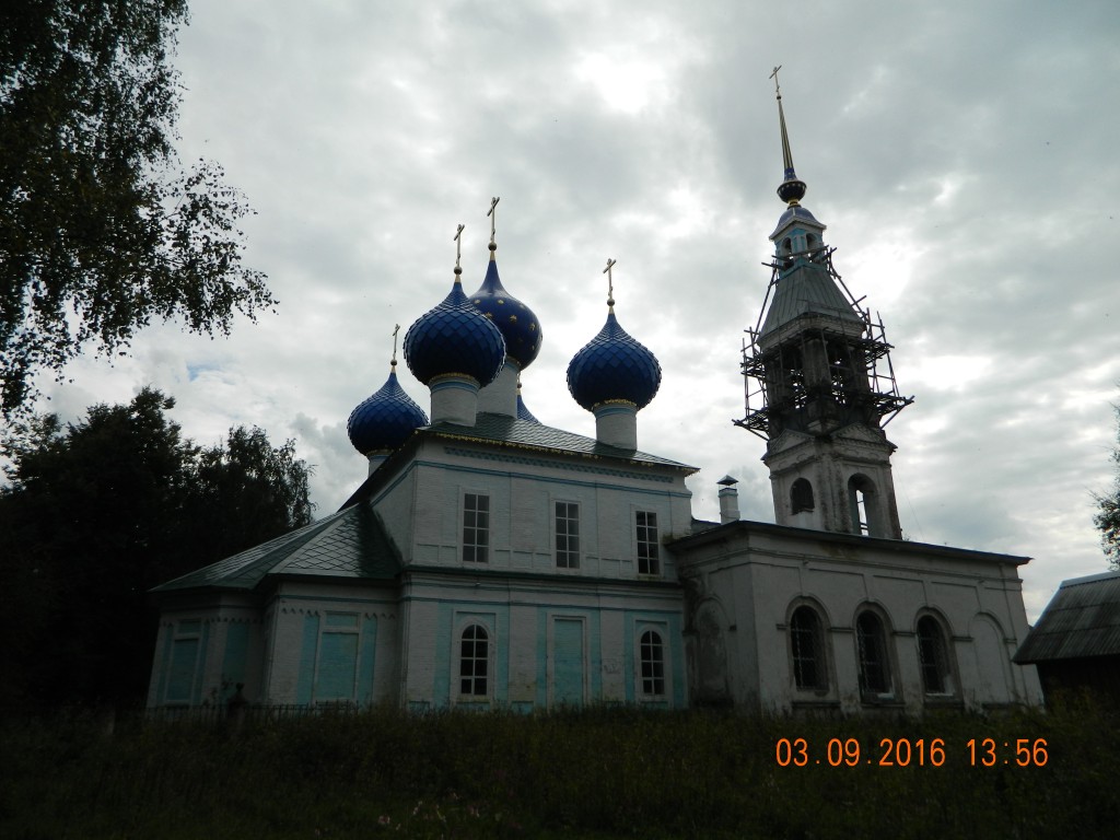 Церковь Рождества Пресвятой Богородицы, Рождественное (Некрасовский район, Ярославская область). фасады