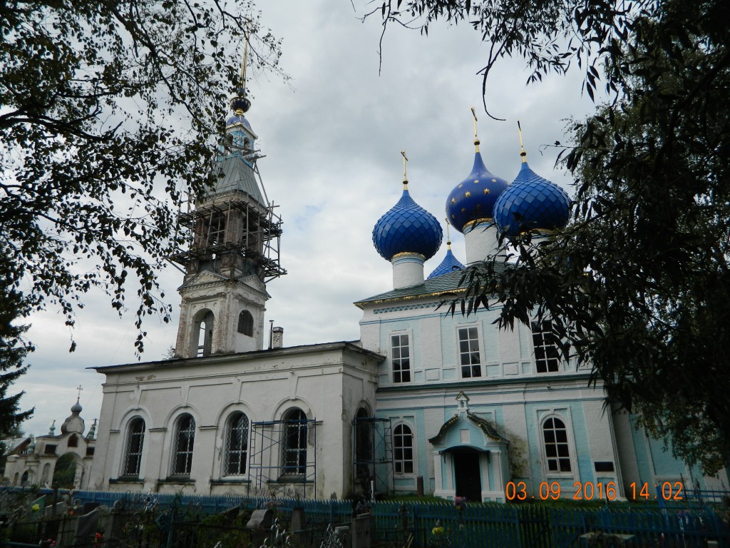 Церковь Рождества Пресвятой Богородицы, Рождественное (Некрасовский район, Ярославская область). фасады