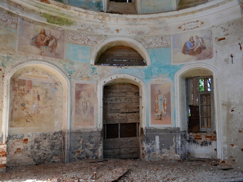 Церковь Смоленской иконы Божией Матери, Кочемли (Кашинский городской округ, Тверская область). интерьер и убранство, Северная сторона основного объема