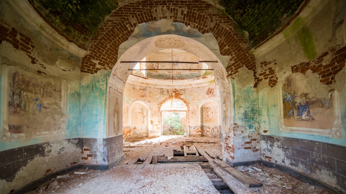 Церковь Смоленской иконы Божией Матери, Кочемли (Кашинский городской округ, Тверская область). интерьер и убранство