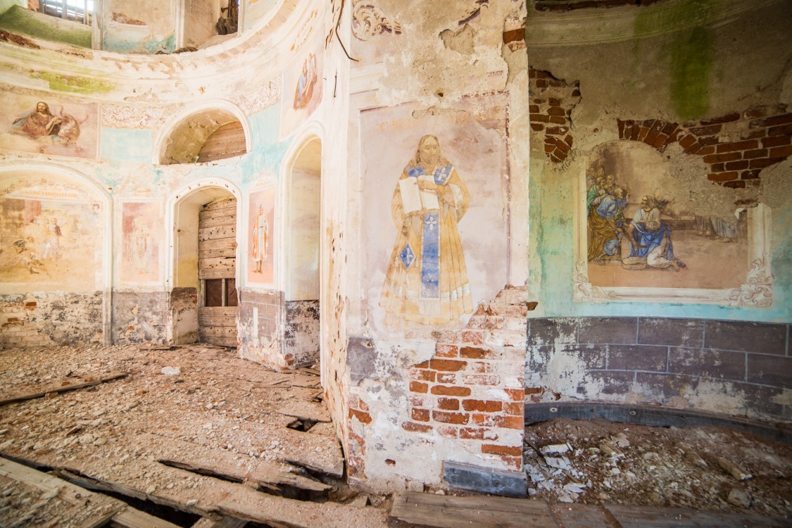 Церковь Смоленской иконы Божией Матери, Кочемли (Кашинский городской округ, Тверская область). интерьер и убранство