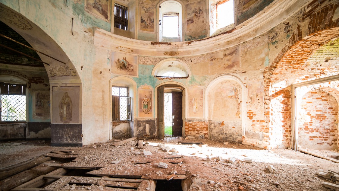 Церковь Смоленской иконы Божией Матери, Кочемли (Кашинский городской округ, Тверская область). интерьер и убранство
