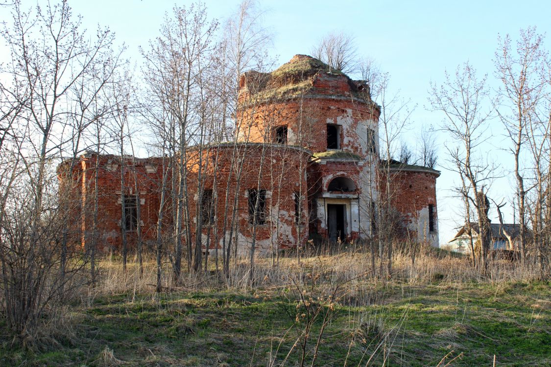 Церковь Смоленской иконы Божией Матери, Кочемли (Кашинский городской округ, Тверская область). фасады