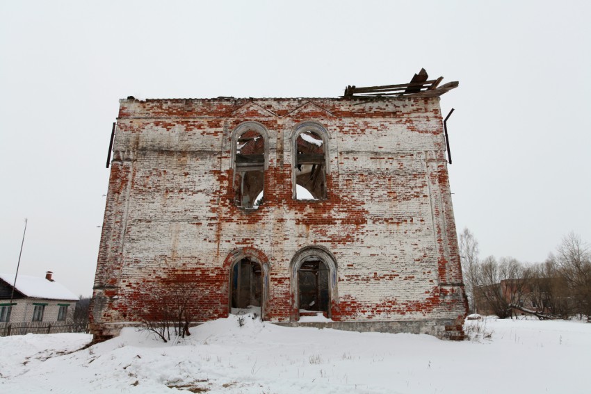 Церковь Успения Пресвятой Богородицы и Бориса и Глеба, Пустынька (Кашинский городской округ, Тверская область). фасады