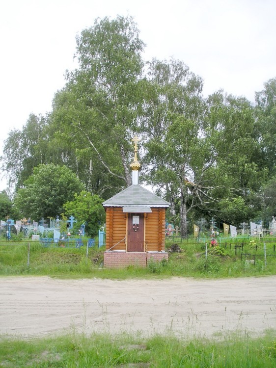 Неизвестная часовня, Юрасово (Бор, ГО, Нижегородская область). дополнительная информация, часовня при кладбище