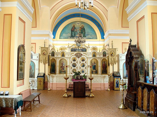 Вильнюс. Церковь Михаила Архангела. интерьер и убранство